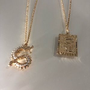 Dragon necklace set